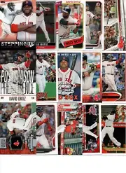 David Ortiz SUPER 20 count BASEBALL Card Lot w/ Inserts BOSTON RED SOX 78b