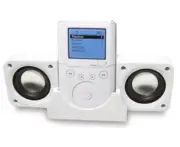 Fold-up Amplified Aluminum Speaker Sound Mini Portable Speaker For Use With iPod