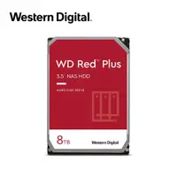 在飛比找蝦皮商城優惠-WD80EFZZ 紅標Plus 8TB 3.5吋NAS硬碟 