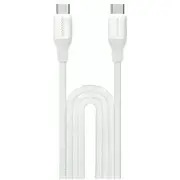 Momax 1-Link Flow 100W USB-C Cable - 2m - White PD Fast Charging - Durable [DC25W]