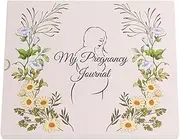 Baby Shower Guest Book, Pregnancy Book Memory, Milestone Scrapbook Planner Diary Keepsake Expecting Record Manual for Moms and Kids, 10.63 x 8.66 x 1.18 inches