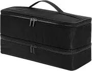 Hair Tool Bag,Portable Travel Bag for Hair Dryer | Dustproof Travel Carrying Case, Hair Air Wrap Dryer Case, Hair Tool Storage Organizer for Women