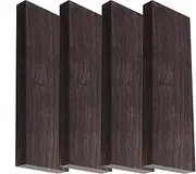 Vibhgtf Black Ebony Wood, Thumb in Wood Black White Ebony Wooden Handle for Musical Instruments Do It Yourself Material for Empty Instrument in Become the R
