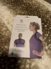 Gaiam Restore Posture Corrector Back Stretcher One Size Fits Most Black