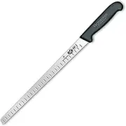 Victorinox Fibrox Flexible Blade Fluted Edge Salmon Knife, Black, 5.4623.30