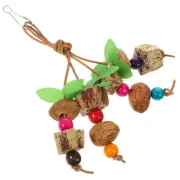 Unique Hanging Bird Toy Parrot Chewing Toy Colorful and Safe for Play