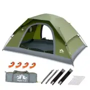 Upgraded Backpacking Tents 1 2 Tent Pro-1 Person(7x3.8x3.8 ft) Olive Green