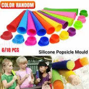 Up 18 Icy Pole Jelly Popsicle Maker Silicone Pop Mould Safe Ice Cream Block Mold