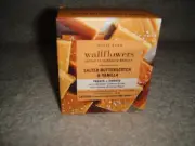 2 PACKAGED BATH & BODY WORKS WALLFLOWERS in "SALTED BUTTERSCOTCH & VANILLA"SCENT