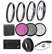67mm Macro Close-up & Filter Kit For Nikon DSLR Camera with 18-140mm ED VR Lens