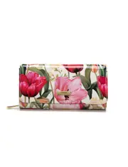 Serenade - WSF2101 Spring Tulip Large Leather Wallet with RFID