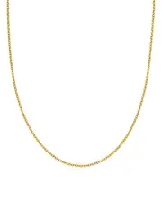 Bloomingdale's Fine Collection Men's 14K Yellow Gold Adjustable Semi Solid Chain, 22