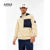 在飛比找momo購物網優惠-【AIGLE】男 抗UV快乾外套(AG-1P110A150 