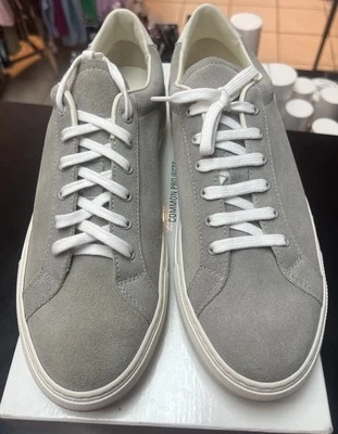 COMMON PROJECTS Made In Italy Retro In Suede Grey Leather 41b New With Box!