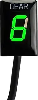 for 690 Duke 690 Enduro 690 SMC 640 LC4 950 1090 RC8 1090 R 990 ABS Motorcycle 1-6 Speed Gear Display Meter Gear Indicator Motorcycle Gear Indicator(Green)