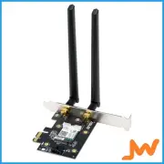 Asus PCE-AX3000 Wi-Fi 6 Bluetooth 5.0 PCIe Adapter (OEM Pack)