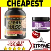MAX'S CLEAN MASS 2.72KG VANILLA // LEAN GAINER PROTEIN WPC CARBOHYDRATES