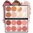 16 Colors Contour Palette Make up - Blush Highlighters Bronzer Powder All in One