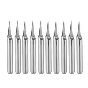 1/8" Shank 0.2mm Tip 15 Degree Carbide Wood Engraving Bit CNC Router Tool 10pcs