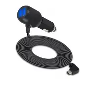 Black USB Dash Cam Car Charger Cable Power Cord Supply for DVR Camera GPS