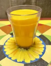 Play Food Fun GLASS OF ORANGE JUICE Pretend Breakfast Beverage Drink BSMT- SPRT-
