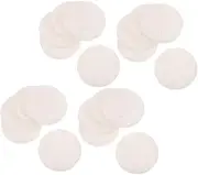 Outanaya Facial Cleansing Pads 20pcs Makeup Remover Wipes Gentle Wood Pulp Cotton Sensitive Skin Safe