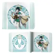 New Venti Poster GENSHIN IMPACT BiFold Wallet Standard Size Credit Card Billfold