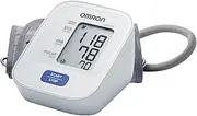 Omron HEM7120 Clinically Validated Upper Arm Automatic Blood Pressure Monitor – IntelliSense Technology, Simple Easy One-Touch Use, Irregular Heartbeat Detection and Cuff Wrap Guide, 3+3 Warranty