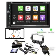 7" DVD Bluetooth Car-Play Android-Auto Receiver Radio for 2010-15 Chevy Camaro