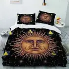 Tired kind sun 3D Print Duvet Quilt Doona Covers Pillow Case Bedding Sets