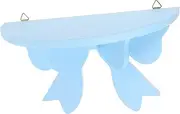 Stylish Wooden Bow Shelf Wall Decor for Bedroom Living Room Single Floating Shelf Home Decor Bathroom Wall