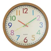 Silent Non-Ticking Quartz Kid Wall Clock Decorative Indoor Quartz Analogue Bell