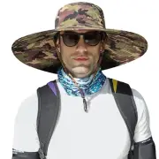 Oversize XL/XXL Sun Hat for Large Head, Unisex Wide Brim Breathable Outdoor B...