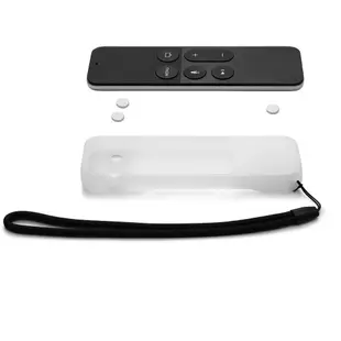 Apple TV 第4代遙控器siri 防滑防摔專用保護套(附磁性)