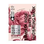[MY SCHEMING] Pure Damask Rose Floral Water Hydrating Facial Mask 4pcs/1box NEW
