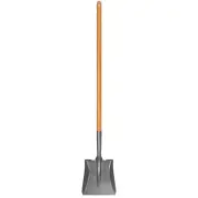 Anvil 47"( Transfer Shovel - Wood Handle, Durable Carbon Steel Blade Laser-cut )