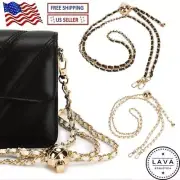 PU Leather Chain Replacement Crossbody Shoulder Purse Handbag Bag Strap LAVA