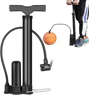 YRTUOP Cycle Tire Pump, Portable Floor Pump, Multifunctional Lightweight Inflator for Electric Vehicles Basketballs Inflatable Toys Kayak