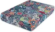 [hyha] Printed Couch Cushion Covers, Floral Sofa Cushion Covers, Magic Sofa Covers Washable, Stretch Couch Covers for 2 Cushion Couch, Pattern Sofa Slipcovers(1 Cushion Loveseat, Paisley)