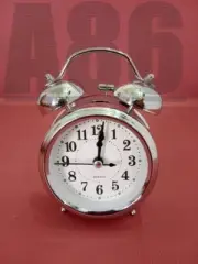 A86 Analog Twin Bell Alarm Clock