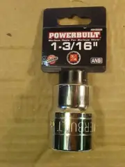 New POWERBUILT 12 Point 1-3/16” Socket ¾ Drive 623405 – 30mm