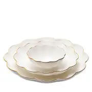 Aerin Scalloped Nesting Serving Dishes, Set of 3