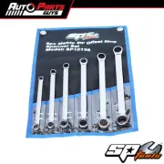 SP Tools Double Ring Spanner Set - 40° Offset - Metric - 6pc | SP10136