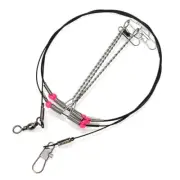 Wire Leader Fishing Wire 5pcs 6.5g/pc 93cm Fishing Tool Stainless Steel