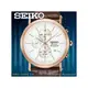 SEIKO 精工 手錶專賣店 國隆 SNAF82P1 Premier 三眼計時男錶 皮革錶帶 白 藍寶石玻璃鏡面 防水100米 全新品 保固一年 開發票