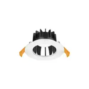 Expo Recessed LED Downlight 10W White Aluminium 3CCT - 20711