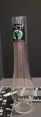 Miniature Oil Lamp Chimney 1-1/8" Fitter 5-1/2" Tall Mini Kerosene Clear Glass
