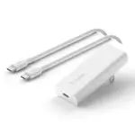 20W USB-C PD GaN Wall Charger + USB-C Cable