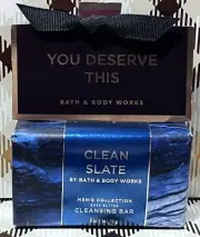 X1 CLEAN SLATE Mens Collection Bath & Body Works Bar Shea Butter Cleansing Soap