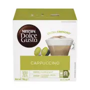 Nescafe Dolce Gusto Cappuccino Coffee Pods Capsules 16 Pack